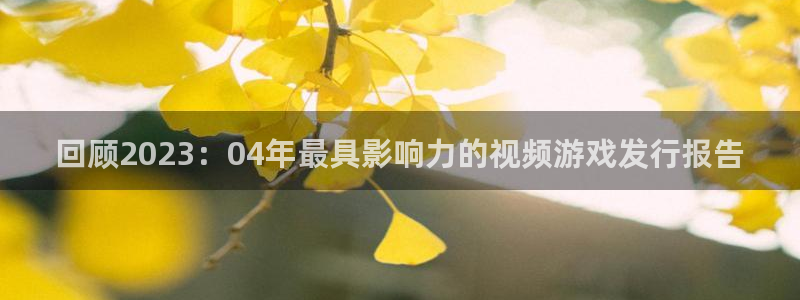 pp电子服装品牌怎么样：回顾2023：04年最具影响力的视频游戏发行报告