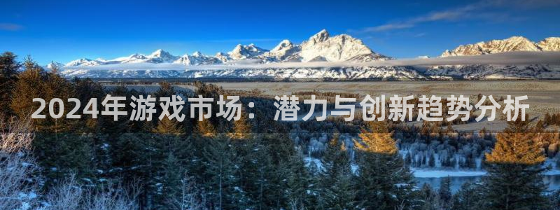 pp电子官网注册平台官网：2024年游戏市场：潜力与创新趋势分析